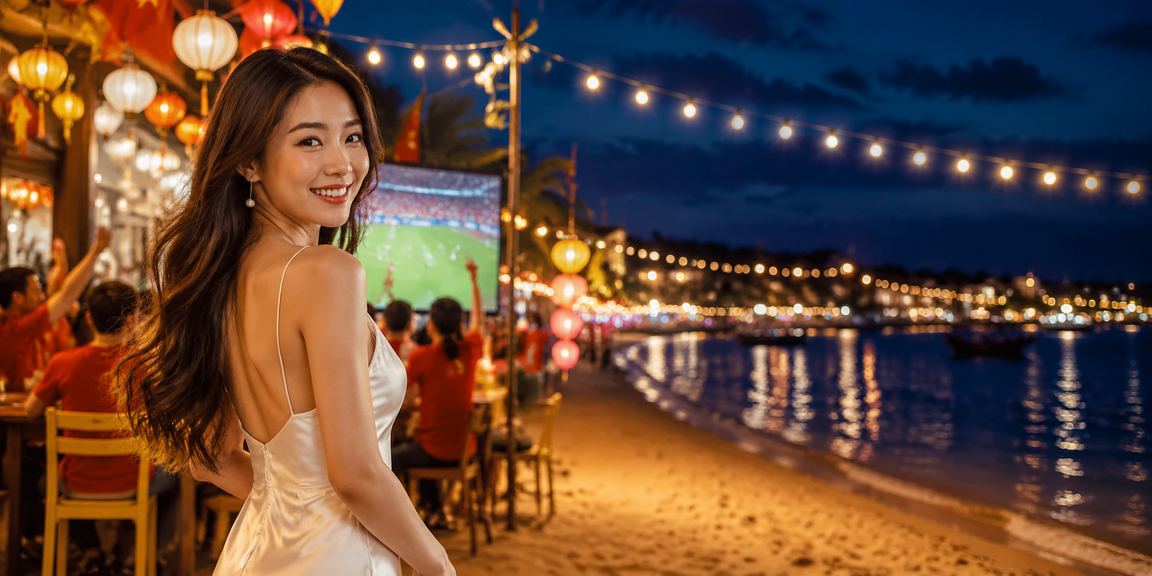 Khung cảnh bóng đá tại Hội An